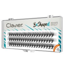 Clavier BeShaped hodvábne riasy, typ B, 10D, 11 mm