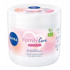 Nivea, Family Care ľahký hydratačný krém na telo a ruky 450 ml