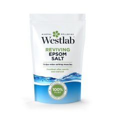 Westlab, Oživující epsomská sůl do koupele, osvěžující koupelová sůl 350g