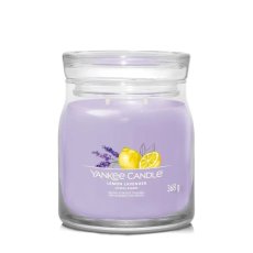 Yankee Candle Citrónová levanduľa Stredná vonná sviečka 368g