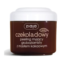 Ziaja, Čokoládový hrubý prací peeling s kakaovým maslom 200 ml