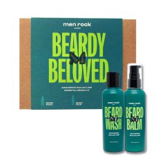 MenRock, Beardy Beloved Awakening Sicilian Lime zestaw szampon do brody 100ml + balsam do brody 100ml