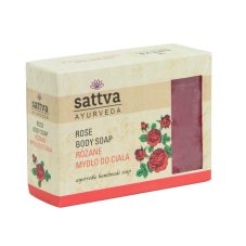 Sattva glycerinové tělové mýdlo Rose 125g