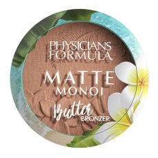 Physicians Formula, Matte Monoi Butter Bronzer Matný bronzující pudr na obličej 9g