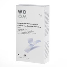 Woom Residue-Free Whitening Strips pásiky na bielenie zubov 28ks.