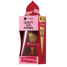 HiSkin, Crazy Ice Cream telový krém Jahoda 200ml