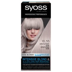 Syoss, Cool Blonds rozjasňovač vlasov 10_55 Ultra Platinum Blonde