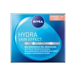 Nivea, Hydra Skin Effect żel-krem na noc moc regeneracji 50ml
