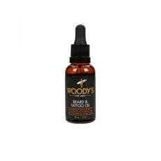 Woody’s, Beard & Tattoo Oil nawilżający olejek do brody i tatuaży 30ml