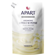 Apart Natural, Krémové tekuté mýdlo Jasmín + prebiotikum Náplň 400 ml