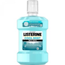 Listerine Cool Mint Mild Taste Mouthwash with a delicate mint flavor 1000 ml