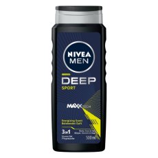 Nivea, Pánsky sprchový gél Deep Sport 500 ml