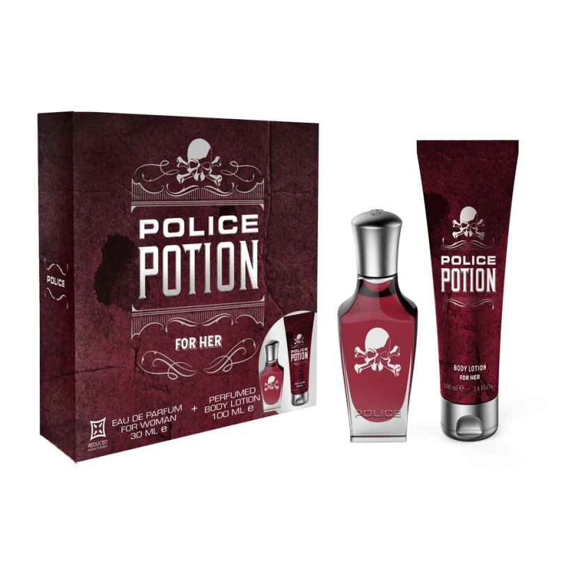 Police, Potion For Her set parfumovaná voda 30ml + telové mlieko 100ml