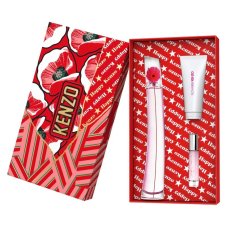 Kenzo Flower by Kenzo Poppy Bouquet sada parfémová voda ve spreji 100ml + tělové mléko 75ml + parfémová voda ve spreji 10ml