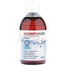 Aura Herbals Argentum 200 tonik do twarzy 25PPM Srebro Koloidalne 500ml