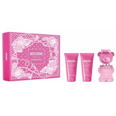 Moschino Toy 2 Bubble Gum zestaw woda toaletowa spray 50ml + żel pod prysznic 50ml + balsam do ciała 50ml