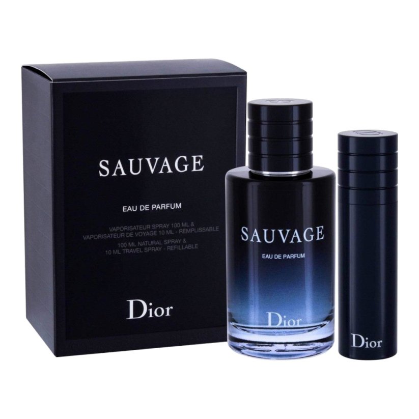 Christian Dior, Sauvage set parfémovaná voda 100ml + parfémovaná voda 10ml