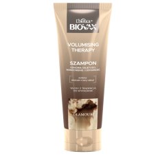 BIOVAX, Glamour Volumising Therapy szampon do włosów z kofeiną 200ml
