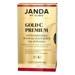 Janda, Gold C Premium multifunkčný denný a nočný krém na tvár 50ml