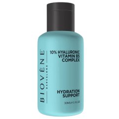 Biovene, Hydration Support hydratačné sérum na tvár s 10 % kyseliny hyalurónovej a vitamínom B5 30 ml