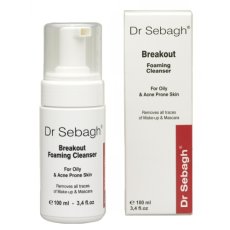 Dr. Sebagh, Pěnivý čisticí přípravek na mastnou pleť, čisticí pěna na obličej 100 ml