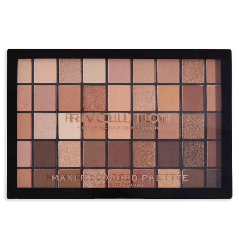 Makeup Revolution, Maxi Reloaded Eyeshadow Palette paleta cieni do powiek Nudes