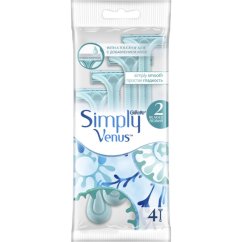 Gillette, Simply Venus jednorazowe maszynki do golenia dla kobiet 4szt