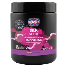 Ronney, Silk Sleek Professional Mask Smoothing wygładzająca maska do włosów cienkich i matowych 1000ml