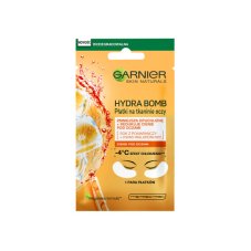 Garnier, Moisture+ Fresh Look Eye Tissue Mask energizujúce očné vankúšiky s pomarančovou šťavou a kyselinou hyalurónovou 6g