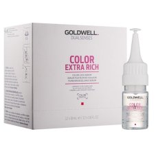 Goldwell, Dualsenses Color Extra Rich Intensive Conditioning Serum intensywne serum do włosów naturalnych i farbowanych 12x18ml