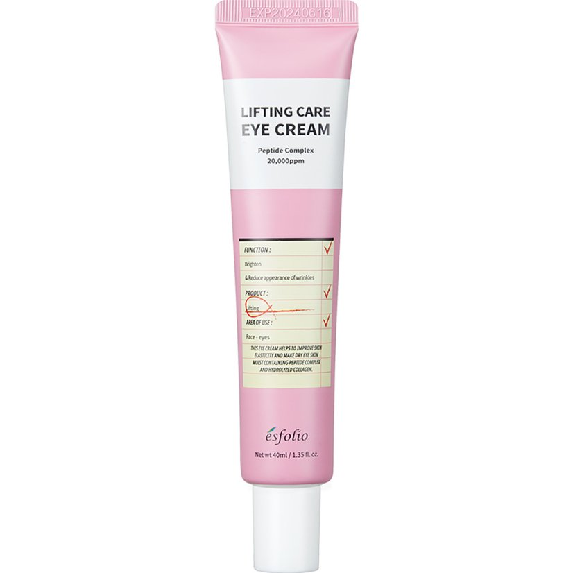 Esfolio Lifting Care Eye Cream liftingový očný krém s peptidmi 40ml