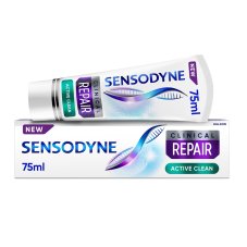 Zubní pasta Sensodyne Clinical Repair Active Clean s fluoridem 75 ml
