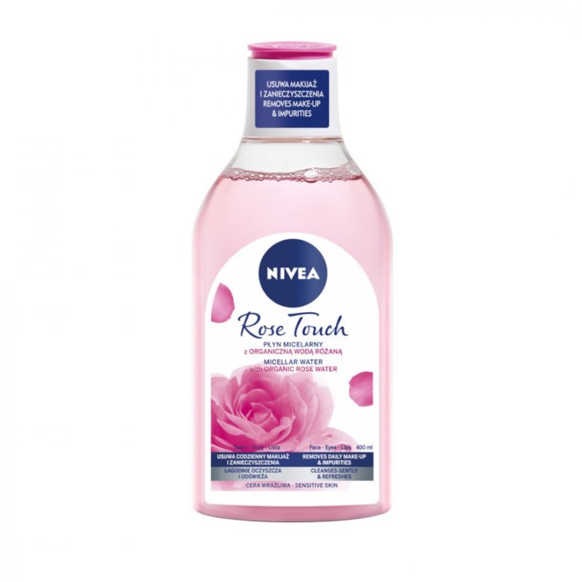 Nivea, Rose Touch płyn micelarny z organiczną wodą różaną 400ml