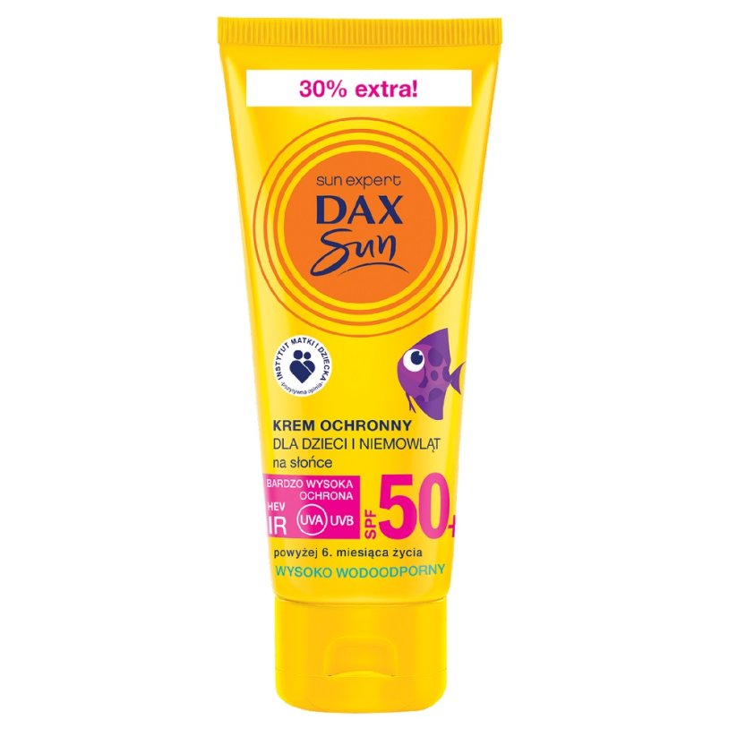 Dax Sun, Krem ochronny dla dzieci i niemowląt SPF50+ 75ml