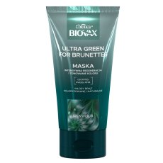 BIOVAX, Glamour Ultra Green For Brunettes maska do włosów dla brunetek 150ml