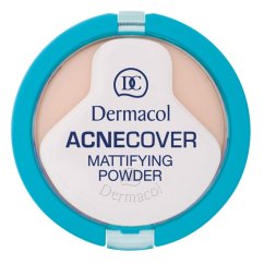 Dermacol, Acnecover Mattifying Powder puder matujący w kompakcie 01 Porcelain 11g