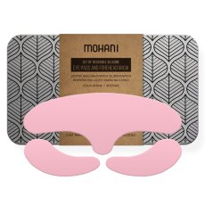 Mohani, Opakovaně použitelné silikonové oční polštářky a maska na čelo Růžová