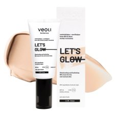 Veoli Botanica Let's Glow Brightening and moisturizing BB cream for dry and normal skin 2.0 Vanilla 30 ml
