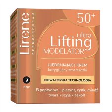 Lirene Ultra Lifting Modelator firming night cream for wrinkle correction 50 ml