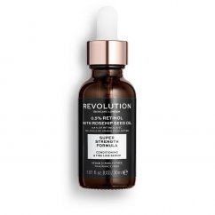 Revolution, Skincare 0,5% retinol s olejem ze semen šípku proti vráskám, hydratační sérum 30 ml