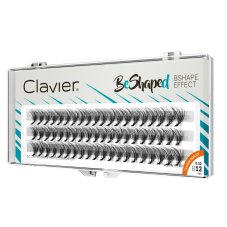 Clavier BeShaped hodvábne riasy, typ B, 10D, 12 mm
