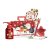 HiSkin Children's Christmas Set 200 ml hudební mýdlo + 1 vánoční punčocha + 1 sada vánočních samolepek + 1 pero + 1 sada psacích potřeb Santa Claus + 1 koupelová bomba ve tvaru hvězdy + kovové pouzdro
