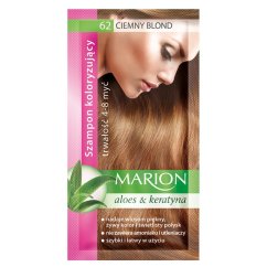 Marion, Szampon koloryzujący 4-8 myć 62 Ciemny Blond 40ml