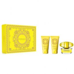 Versace, Yellow Diamond set toaletní voda ve spreji 50ml + sprchový gel 50ml + tělové mléko 50ml