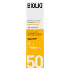 BIOLIQ, Minerálna ochranná emulzia SPF50 30ml
