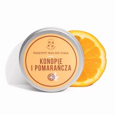 Mydlarnia Cztery Szpaki, Mus do ciała Konopie i Pomarańcza 150ml