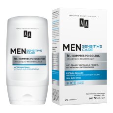 AA Men Sensitive chladivý a regenerační gel po holení 100 ml