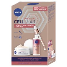 Nivea Denní krém proti stárnutí Cellular Expert Lift 50ml + 3-zónové sérum 30ml