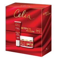 Celia Retinol Elastin set krém na obličej 60+ 50ml + krém na oči a oční víčka 15ml