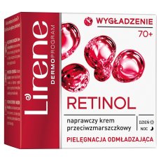 Lirene, Retinol naprawczy krem przeciwzmarszczkowy na dzień i na noc 70+ 50ml